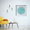 The One That Got Away - Aqua Green | Wall Sculpture in Wall Hangings by Lorna Doyan | North London in London