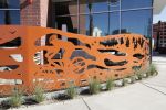 Riders | Sculptures by Eric Powell | Hyatt Place Emeryville/San Francisco Bay Area in Emeryville. Item made of steel