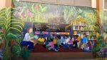 School Mural | Street Murals by The Bay Area Muralist | Van Buren Elementary School in Stockton. Item made of synthetic