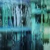 MKT 1, 59x59" | Oil And Acrylic Painting in Paintings by Carol Inez Charney. Item composed of canvas