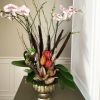 Silk Floral Arrangement | Floral Arrangements by Fleurina Designs. Item composed of wood & ceramic