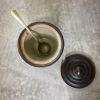 Brass Sugar Spoon | Serving Bowl in Serveware by Erica Moody | Fine Metal Work | Penland School of Crafts in Bakersville. Item composed of ceramic