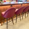 Channeled King Bar Stools - 2550 | Chairs by Richardson Seating Corporation | Hayden Hall in Chicago. Item composed of wood