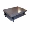 CT-21S Coffee Table and DK-74 Desk | Tables by Antoine Proulx Furniture, LLC. Item composed of oak wood and bronze