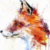 FOX DIAMOND DUST EDITION | Paintings by Dave White | The Set Restaurant in Brighton
