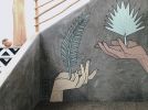 The Nomadic Nosara Mural | Murals by Allison Kunath | The Nomadic in Nosara. Item made of synthetic