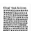 Count your blessings mural | Murals by Matthew Allen Art. Item made of synthetic