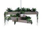 Planter Chandelier | Vases & Vessels by KL Studios. Item made of metal with ceramic