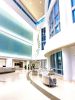 “Cascade of Tranquility” | Wall Sculpture in Wall Hangings by Lea de Wit | Johns Hopkins Medicine in Bethesda. Item composed of glass