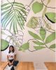 Palm Acai Cafe (San Francisco) Mural | Murals by Fernanda Martinez - LA TINTA | Palm Acai Cafe in San Francisco