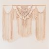 Macrame Wedding Arch and Bouquet Wrap | Macrame Wall Hanging in Wall Hangings by Rosie the Wanderer. Item composed of fabric & fiber
