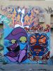Bunch of Characters | Street Murals by Wone