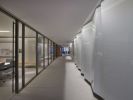 Orrick Architectural Feature Walls | Paneling in Wall Treatments by Amuneal | Orrick, Herrington & Sutcliffe, LLP in New York. Item made of wood