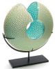 Jaipur Mbola | Ornament in Decorative Objects by Carrie Gustafson | Sandwich Glass Museum in Sandwich. Item made of steel with glass