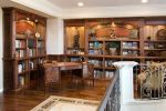 Custom Wood Library | Shelving in Storage by Brian Hubel. Item made of walnut