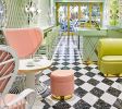 Dot a Agalette | Chairs by India Mahdavi | Ladurée Beverly Hills in Beverly Hills