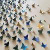 Great Escape Butterfly Wall Hanging | Wall Sculpture in Wall Hangings by Lorna Doyan. Item made of paper