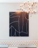 "Simplified Statutes" | Oil And Acrylic Painting in Paintings by Sarah Boyts Yoder | Common House in Charlottesville. Item composed of canvas