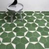 Green Tiles | Tiles by Maurimosaic Art Studio. Item made of cement