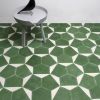 Green Tiles | Tiles by artisticmosaicdesigns. Item made of cement