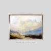 Broadstairs At Dusk | Oil And Acrylic Painting in Paintings by Alice Watt. Item composed of synthetic