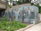Where We Come From...Where We're Going | Street Murals by Olivia Gude | 1545 East 56th Street, Chicago, IL in Chicago