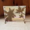 Desktop Palm Trees $250 | Oil And Acrylic Painting in Paintings by Cara Enteles Studio. Item composed of canvas