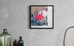 Drunk in Love | Mixed Media by vibhakapur_art. Item composed of canvas and synthetic