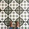 Fleur-de-Lis Clover Polished Tiles | Tiles by Avente Tile | The Coronet in Tucson. Item made of cement