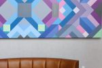 Crossings | Oil And Acrylic Painting in Paintings by Edward Granger | Private Residence, Lower East Side, NY in New York. Item composed of canvas