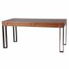 DK-74 Desk | Tables by Antoine Proulx Furniture, LLC. Item made of oak wood with steel