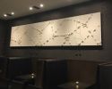 Holding Pattern No. 3 | Wall Sculpture in Wall Hangings by Dylan Beck | H Hotel Los Angeles, Curio Collection by Hilton in Los Angeles. Item composed of wood & ceramic