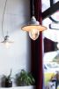 Pearl Mussel | Pendants by Blom & Blom | Walter Benedict in Den Haag. Item composed of ceramic & glass