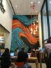 Cafe Lounge Mural | Murals by Erik Otto | Workshop Café in San Francisco