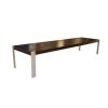 DT-33E Dining/Conference Table | Tables by Antoine Proulx Furniture, LLC. Item made of walnut with aluminum