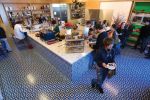 Fez Cement Tile | Tiles by Granada Tile | Intelligentsia Coffee (Silver Lake) in Los Angeles