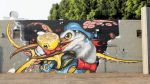 Graphaids | Street Murals by Greg "CRAOLA" Simkins | Graphaids Art Supply, Culver City in Culver City