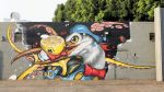 Graphaids | Street Murals by Greg "CRAOLA" Simkins | Graphaids Art Supply, Culver City in Culver City