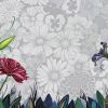 Flower | Wallpaper in Wall Treatments by Gina Triplett and Matt Curtius. Item composed of paper