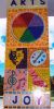 Claypit Hill School Entry Columns Mosaic | Public Mosaics by Joshua Winer,  Artist | Claypit Hill School in Wayland