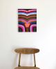 Orange Emanation | Oil And Acrylic Painting in Paintings by Sarah Boyts Yoder. Item made of canvas
