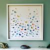 Great Escape - In Beautiful Brights | Wall Sculpture in Wall Hangings by Lorna Doyan | LATITUDE50 in Wadebridge. Item made of wood & paper