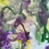 SOLD Lila | Oil And Acrylic Painting in Paintings by Wendy Grace. Item composed of canvas