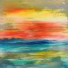 Western Beaches | Oil And Acrylic Painting in Paintings by Helenehardyart. Item composed of canvas