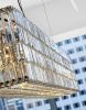 Glitterbox chandelier | Chandeliers by Georg Baldele | Swarovski NY in New York. Item made of brass with glass
