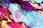 Exhale X and Exhale V | Paintings by Celeste Wrona
