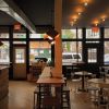 Cubist Lamp | Lighting by Dixon Branded | Brunswick Cafe in Brooklyn