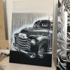 Car Painting | Oil And Acrylic Painting in Paintings by Elliot. Item made of canvas & synthetic