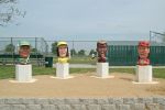 Little Leaguers | Sculptures by Tony Natsoulas | Tahoe Tallac Little League in Sacramento
