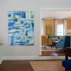 Seven Pools | Oil And Acrylic Painting in Paintings by Carolyn Mackin. Item composed of canvas & synthetic